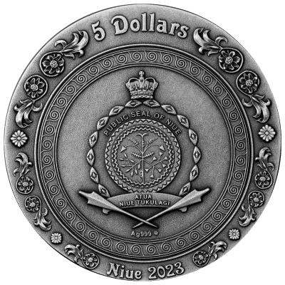 Niue - 2023 - 5 Dollars - Calypso / Symbol of a Good Relationship