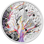Niue - 2023 - 1 Dollar - Music Tree / Where words fail, music speaks