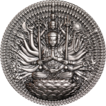 Gabon - 2025 - 2000 Francs - Thousand Hand & Eyed Buddha Guan Yin (antique)