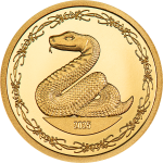 Mongolia - 2025 - 1000 Togrog - Year of the Snake SMALL GOLD