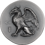 Cook Islands - 2024 - 5 Dollars - Gryphon Griffon Numismatic Icons silver