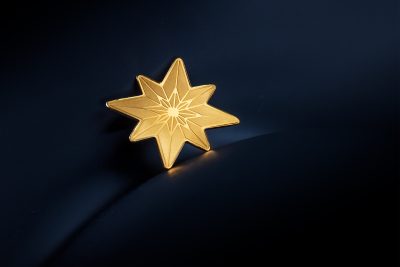 Palau - 2024 - 1 Dollar - Golden Star SMALL GOLD