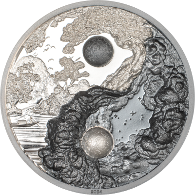 Palau - 2024 - 5 Dollars - Yin and Yang