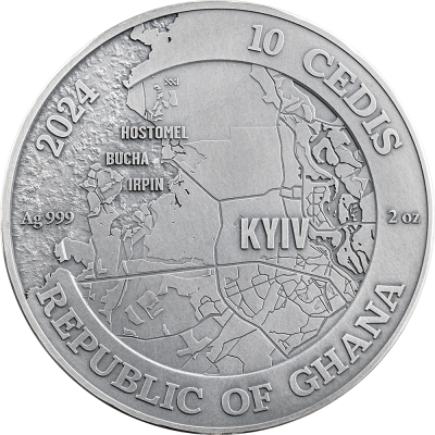 Ghana - 2024 - 10 Cedis – Battle of Kyiv