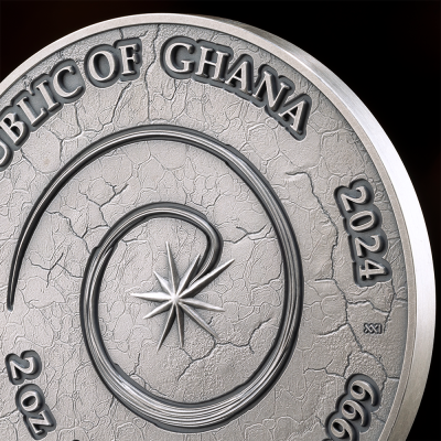 Ghana - 2024 - 10 Cedis – Dragon (Chronicles of Fire series)