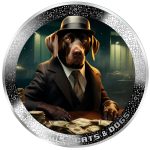 Cameroon - 2025 - 1000 Francs - Mafia Banker Dog AI•NIMALS