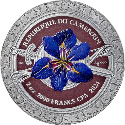 Cameroon - 2024 - 2000 Francs – Sarmatian (femina bellator series)