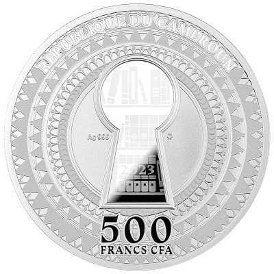 Cameroon - 2023 - 500 Francs – Key of Knowledge, symbol of wisdom