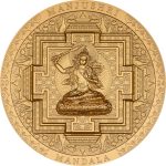 Mongolia - 2024 - 2000 Togrog - Manjushri Mandala / Archeology & Symbolism Series GILDED