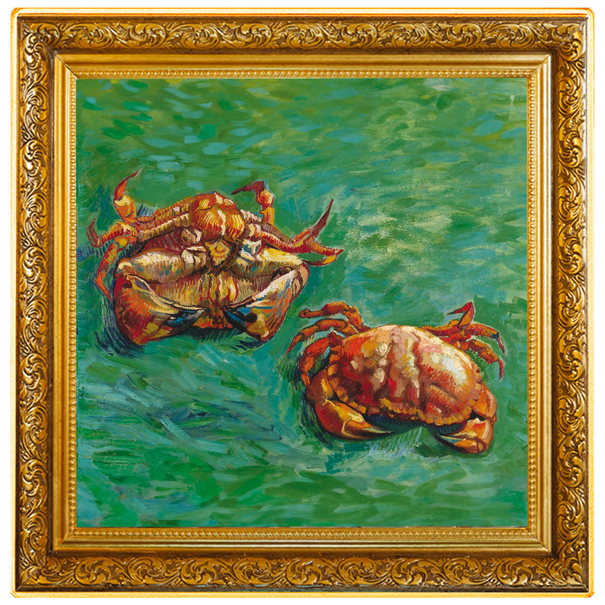 Niue - 2023 - 1 Dollars - Two Crabs / Van Gogh series