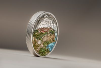 Cook Islands - 2024 - 10 Dollars - Rock of Monaco / Architectures of the World Series