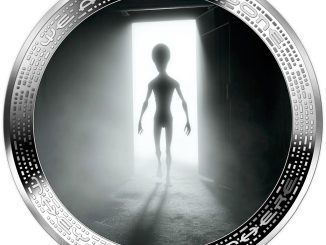 Cameroon - 2025 - 1000 Francs - UFO & Aliens ALIEN IN A DREAM 1oz silver