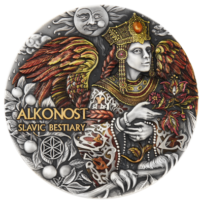 Cameroon - 2023 - 2000 Francs – Alkonost Slavic Bestiary Series