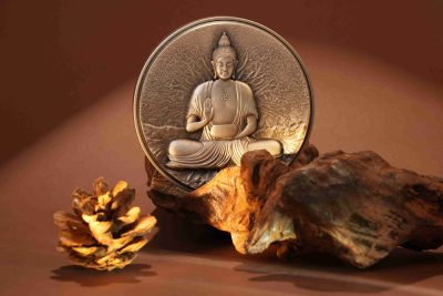 Chad - 2024 - 10000 Francs - Buddha Bi-Metal Version ANTIQUE