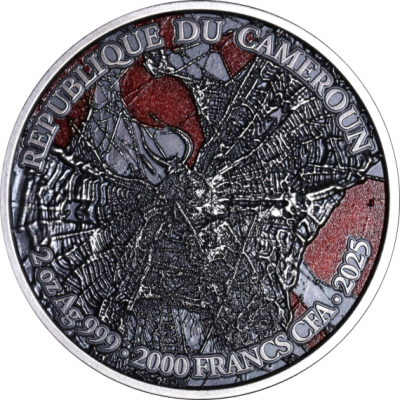 Cameroon - 2025 - 2000 Francs - Tarantula Spider Series