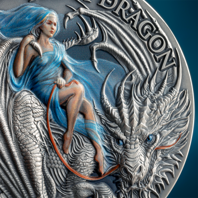 Cameroon - 2024 - 2000 Francs - Frost Dragon (Dragonology series)