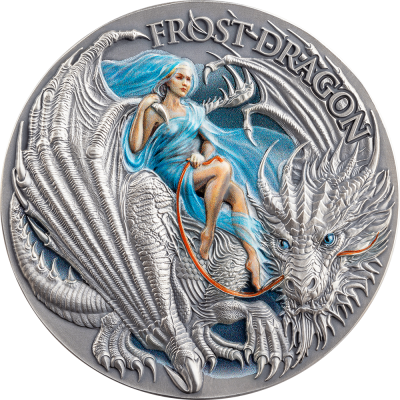 Cameroon - 2024 - 2000 Francs - Frost Dragon (Dragonology series)