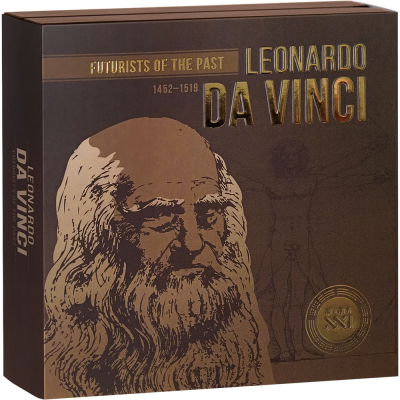 Cameroon - 2024 - 2000 Francs - Leonardo Da Vinci (Futurists of the Past series)