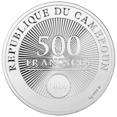 Cameroon - 2024 - 500 Francs - Medusa (170th Ann. of Jacek Malczewski’s)