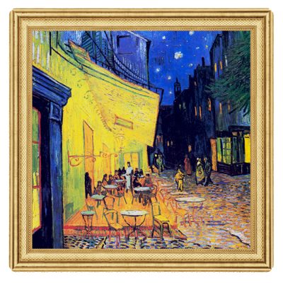 Niue - 2023 - 2 Dollars - Cafe Terrace at Night Vincent van Gogh 2oz series