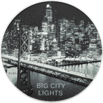 Cook Islands - 2024 - 5 Dollars - San Francisco Big City Lights Silver