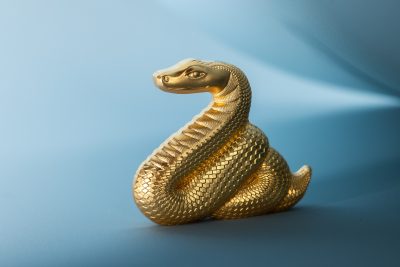 Mongolia - 2025 - 1000 Togrog - Year of the Snake 3D gilded edition