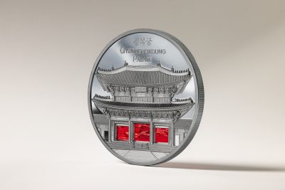 Palau - 2024 - 25 Dollars - Tiffany Seoul Gyeongbokgung Palace 5oz silver