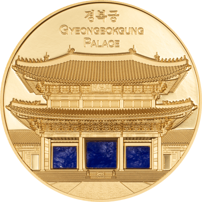 Palau - 2024 - 500 Dollars - Tiffany Seoul Gyeongbokgung Palace 5oz GOLD