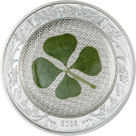 Palau - 2025 - 5 Dollars - Silver - Ounce of Luck Four Leaf Clover