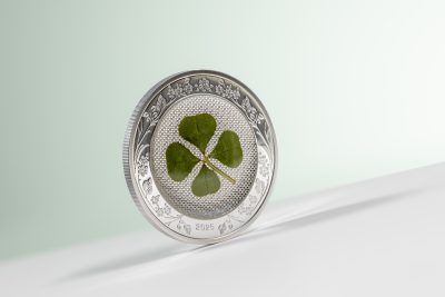 Palau - 2025 - 5 Dollars - Silver - Ounce of Luck Four Leaf Clover