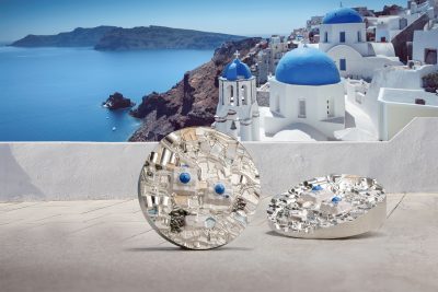 Palau - 2024 - 25 Dollars - Bucket List Santorini 5oz silver