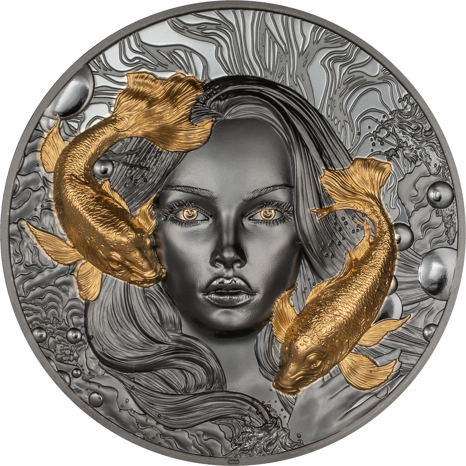 Palau - 2024 - 20 Dollars - Goddes of Water 2oz silver