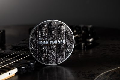 Cook Islands - 2024 - 20 Dollars - Iron Maiden Eddie Collection 3oz silver