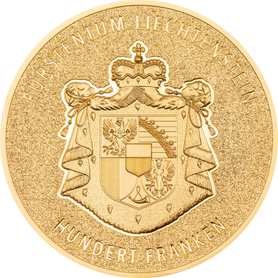 Liechtenstein - 2014 - 100 Franken - 100 Year Swiss Franc Liechtenstein 1oz GOLD