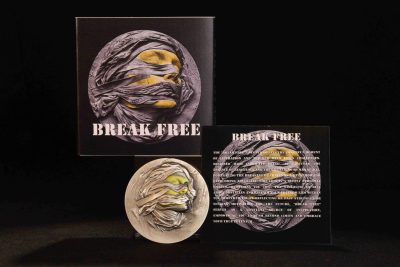 Cameroon - 2025 - 2000 Francs - Break Free 2oz silver