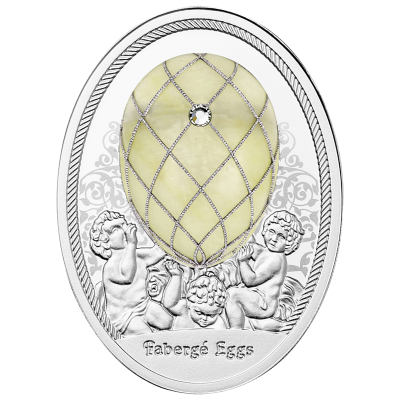 Niue - 2024 - 1 Dollars - Diamond Trellis Egg