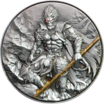 Cameroon - 2024 - 2000 Francs – Monkey King Wukong Bi-Metal 2oz silver