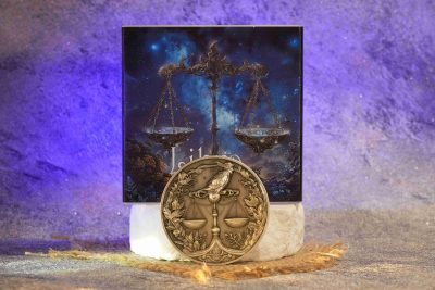 Niue - 2024 - 12 Dollars - Sagittarius Zodiac Sign (glow in the dark) 5oz silver