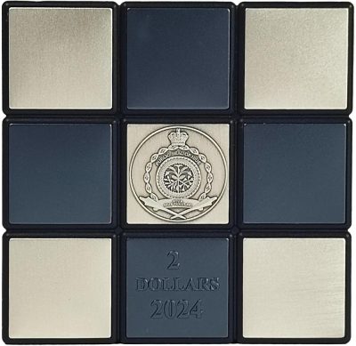 Niue - 2024 - 2 Dollars - Magic Cube 2 oz Silver