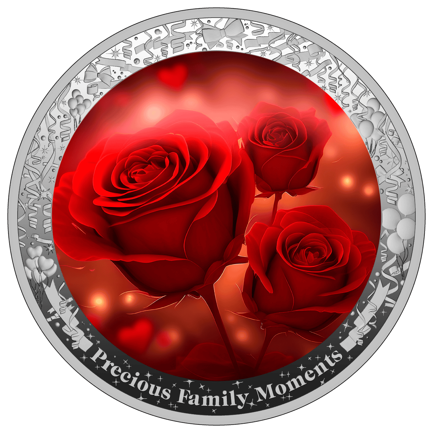 Cameroon - 2025 - 1000 Francs - A Special Gift for You Precious Family Moments series 1oz silver