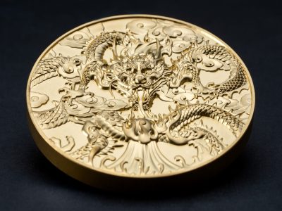 Niue - 2024 - 10 Dollars - Dragon Art Special Edition GILDED