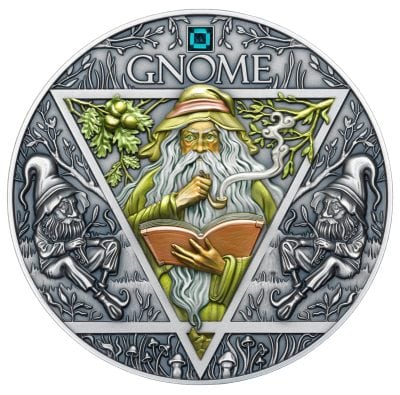 Cameroon - 2024 - 2000 Francs - Gnome Elemental Series 2oz silver