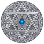 Fiji - 2024 - 10 Dollars - Mandala Art Jewish Mandala