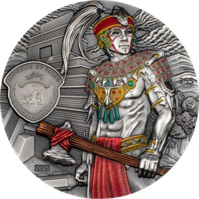 Palau - 2024 - 20 Dollars - Mayans / Lost Civilizations 5oz edition