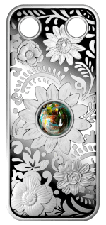 Cameroon - 2024 - 500 CFA Francs - Pendant Flower with Sapphire Opal