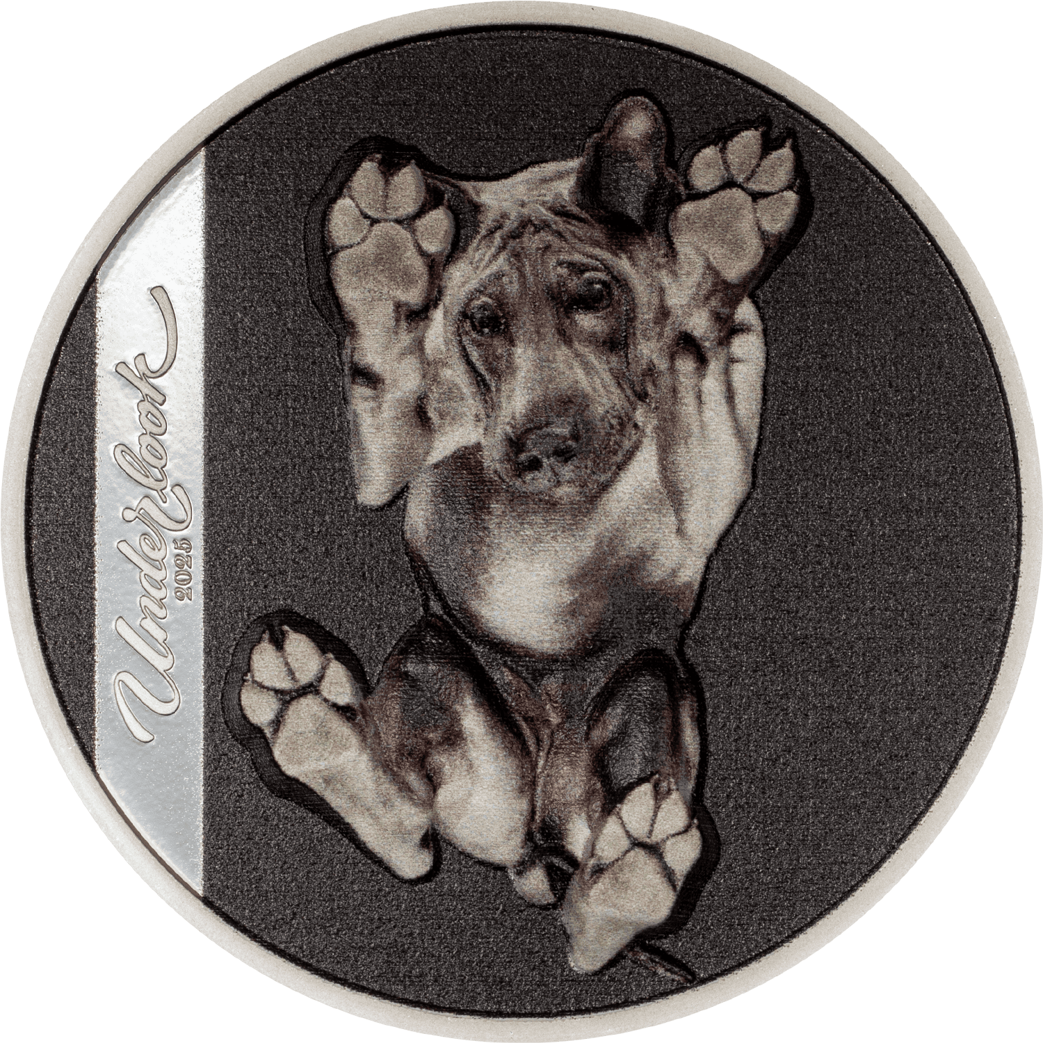 Cook Islands - 2024 - 5 Dollars - The Dog Underlook