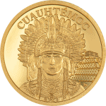 Cook Islands - 2025 - 5 Dollars - Aztec Empire Legends Small Gold