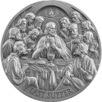 Cameroon - 2025 - 2000 Francs - The Last Supper (Bible Stories) 2oz silver