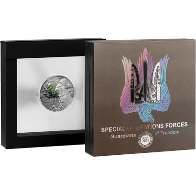 Cameroon - 2025 - 2000 Francs – Special Operations Forces (Guardians of Freedom series) 2oz silver