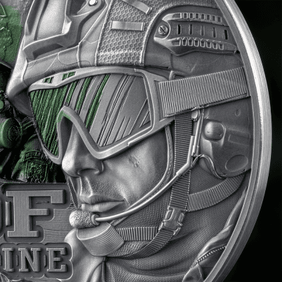 Cameroon - 2025 - 2000 Francs – Special Operations Forces (Guardians of Freedom series) 2oz silver